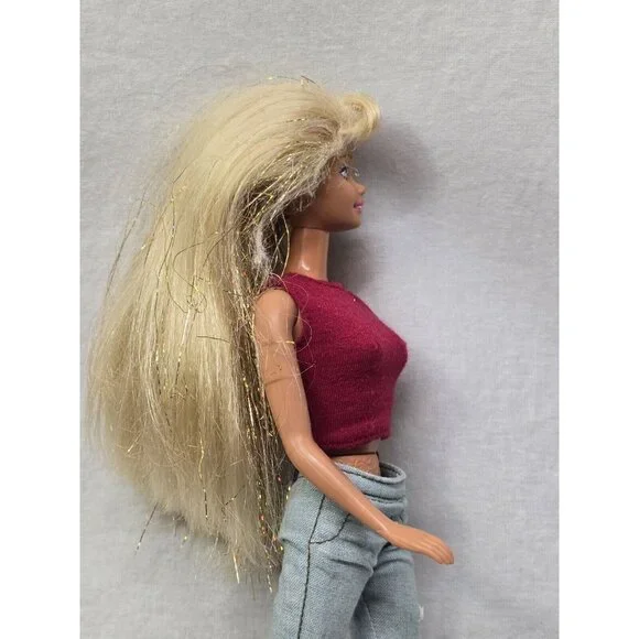 Vintage Splash n Color Barbie 1996- Flawed Ear - Picture 8 of 13